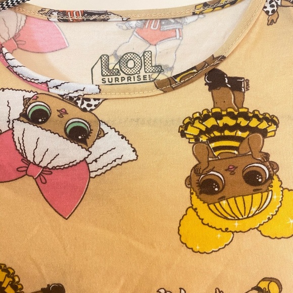 💚Little Girls' Summer or Spring Colorful T-Shirt Dress for Casual Outings - 5T - Picture 3 of 5